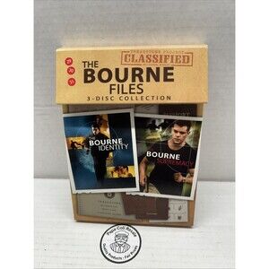 The Bourne Files: 3 Disc Collection - DVD, 2007, Region 1, Fast Shipping